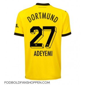 Borussia Dortmund Karim Adeyemi #27 Hjemmebanetrøje 2023-24 Kortærmet